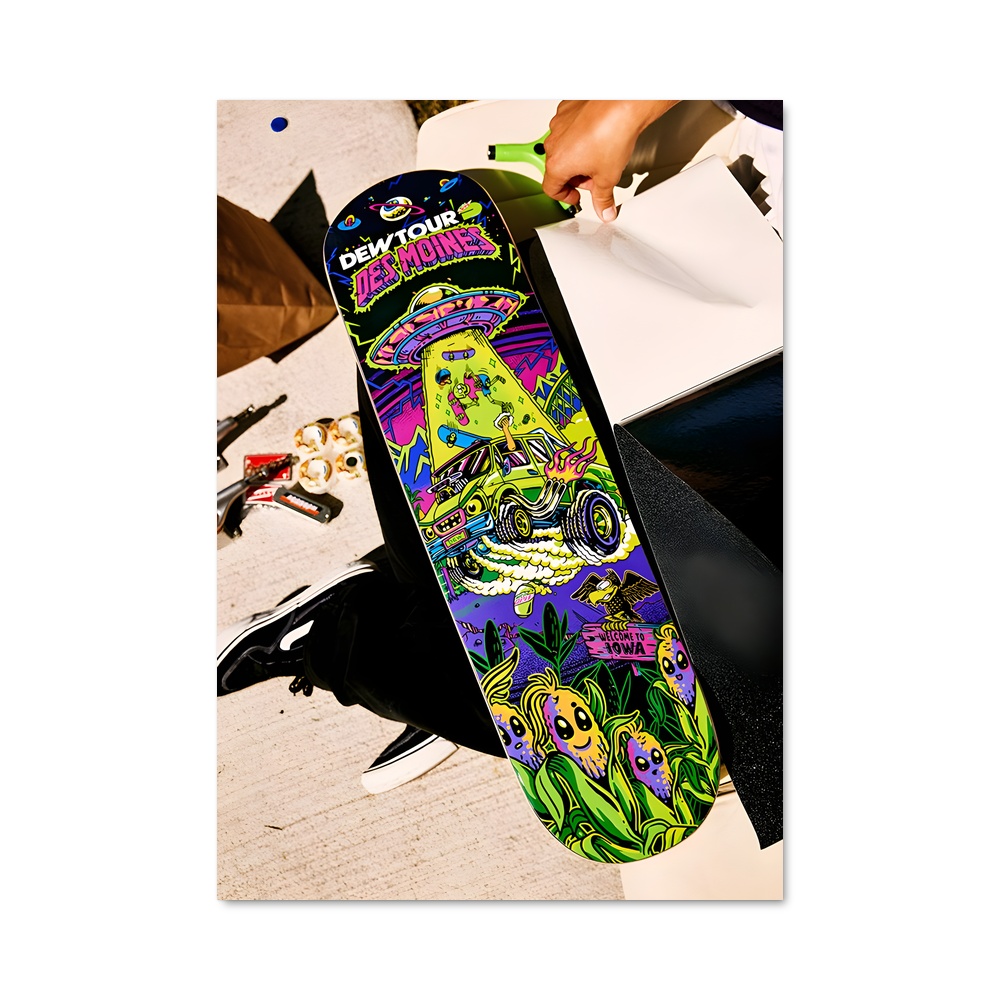 Poster Dew tour – affiche Skateboard